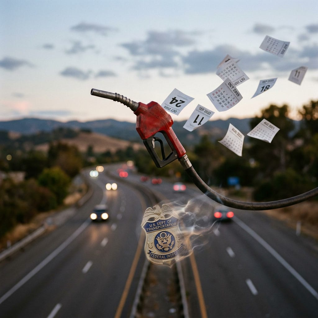 L'Internal Revenue Service (IRS) a annoncé une suspension sans précédent des pénalités fédérales pour le gazole rouge vendu ou utilisé sur les autoroutes, en vigueur du 1er octobre au 31 décembre 2026. Cette mesure, découlant d'un ordre exécutif du président Trump, suspend les inspections fédérales et les obligations de tenue de registre pour la période concernée.